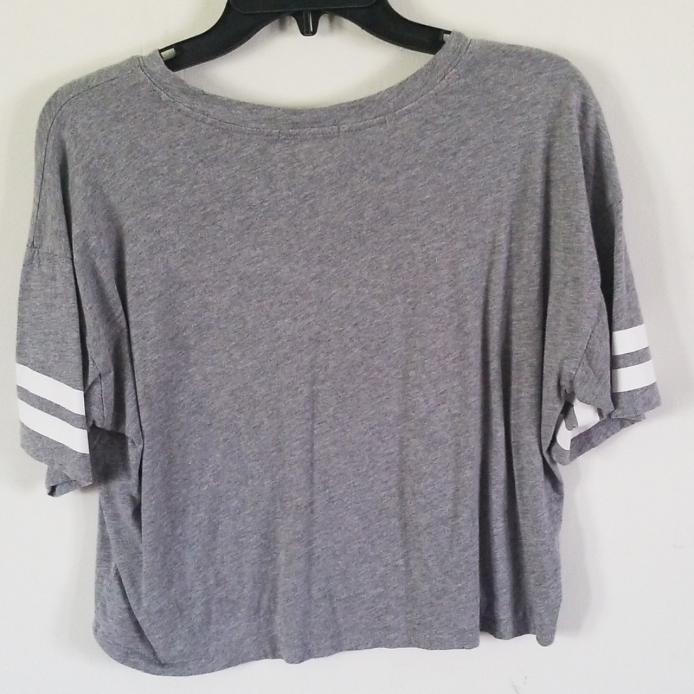 Grey Crop Top - Picture 2 of 3